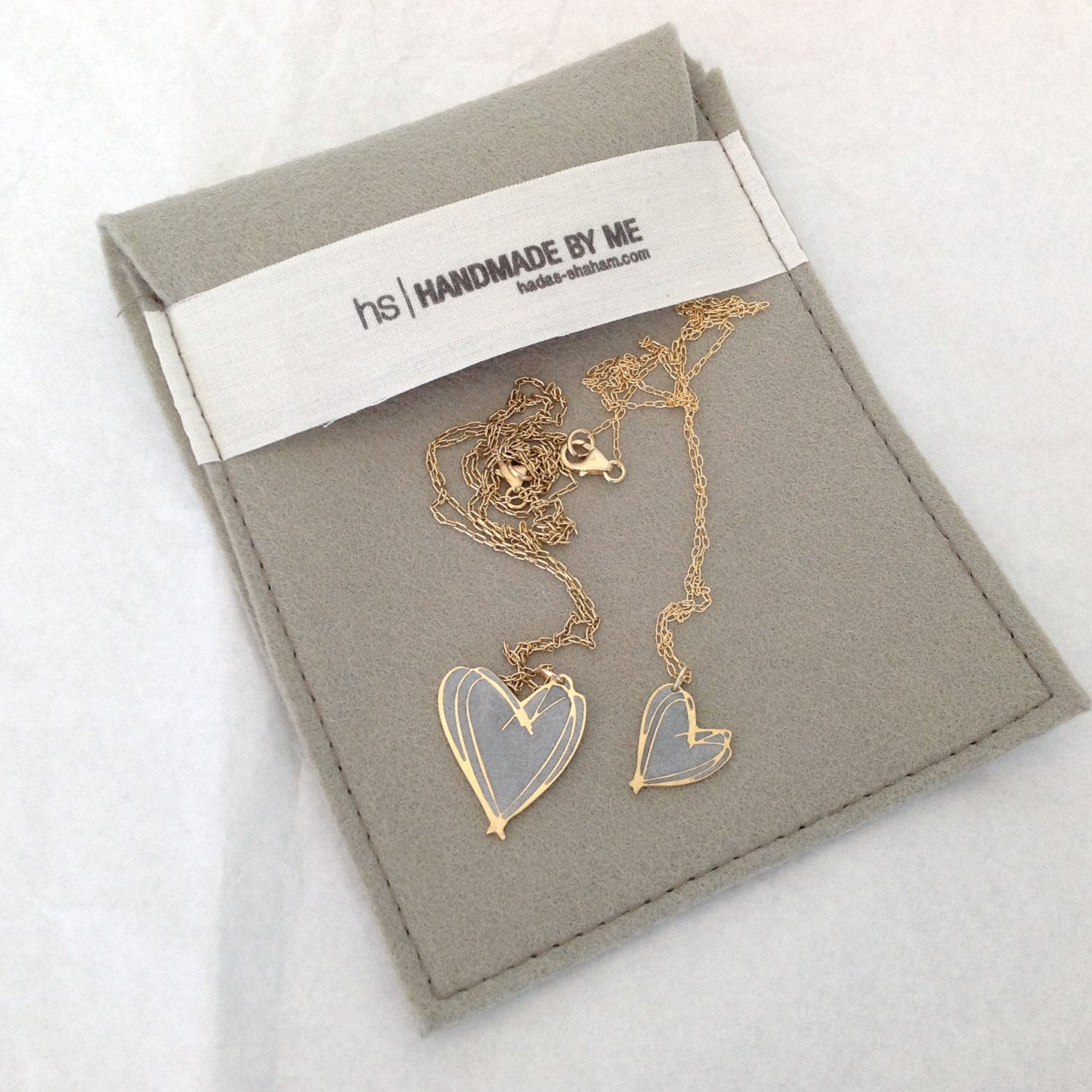 Small Heart shape Pendent - hs